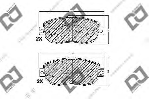 0449150080,TOYOT 04491-50080 Brake Pad Set, disc brake for TOYOT