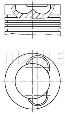 51025110180,MAN 51 02511 0180 Piston for MAN