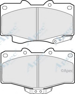 0446560030,TOYOT 04465-60030 Brake Pad Set, disc brake for TOYOT