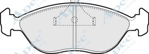 33447038,VOLVO 33447038 Brake Pad Set, disc brake for VOLVO