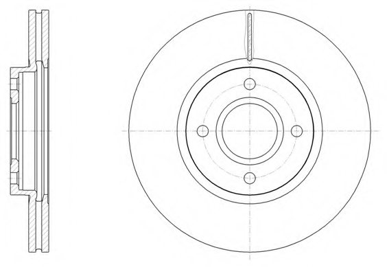 1751584,FORD 1751584 Brake Disc for FORD