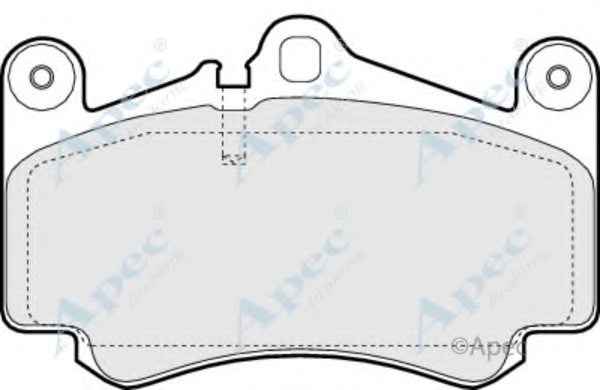 99635194912,PORSC 996.351.949.12 Brake Pad Set, disc brake for PORSC