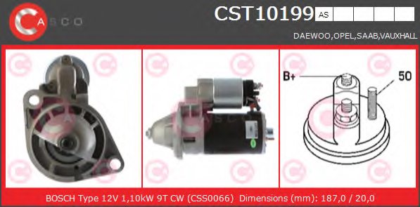 90444193,OPEL 90444193 Starter for OPEL
