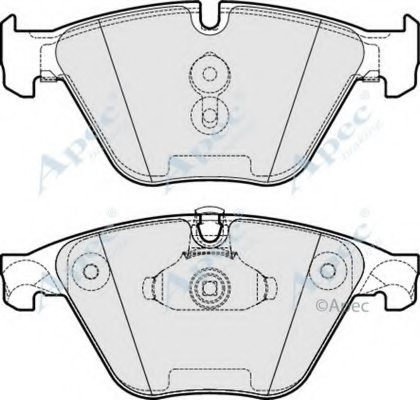 34116775314,BMW 34 11 6 775 314 Brake Pad Set, disc brake for BMW