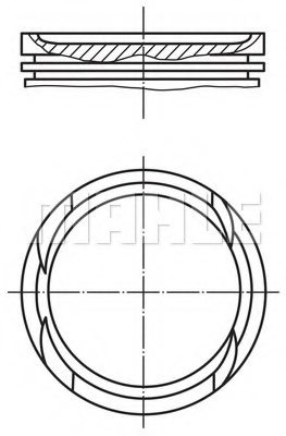 1170306117,merce 117 030 61 17 Piston For Merce