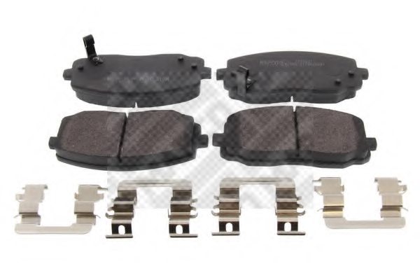 5810107A00,HYUNDAI 5810107A00 Brake Pad Set, disc brake for HYUNDAI