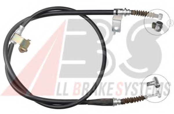 BC1E44410C,MAZDA BC1E-44-410C Cable, parking brake for MAZDA