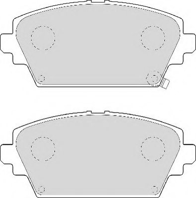 45022S1AE50,HONDA 45022-S1A-E50 Brake Pad Set, disc brake for HONDA