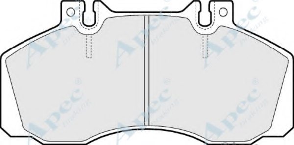 0044204820,MERCE 0044204820 Brake Pad Set, disc brake for MERCE