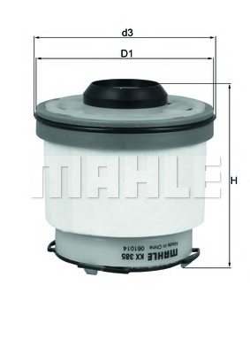 1725552,FORD 1725552 Fuel filter for FORD