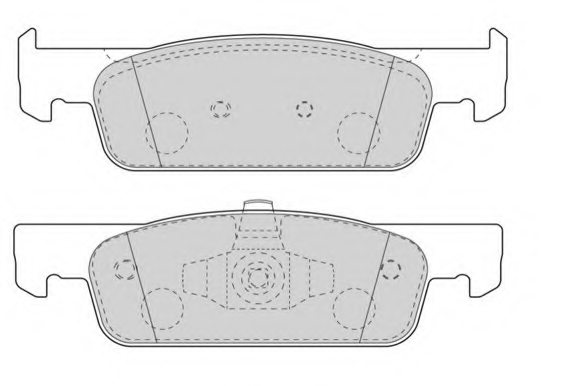 410605612R,RENAU 410605612R Brake Pad Set, disc brake for RENAU