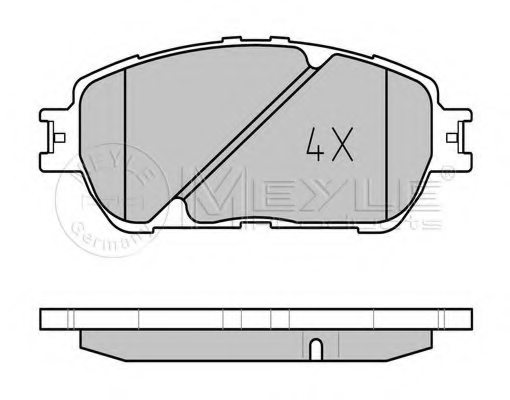 0446533270,LEXUS 0446533270 Brake Pad Set, disc brake for LEXUS