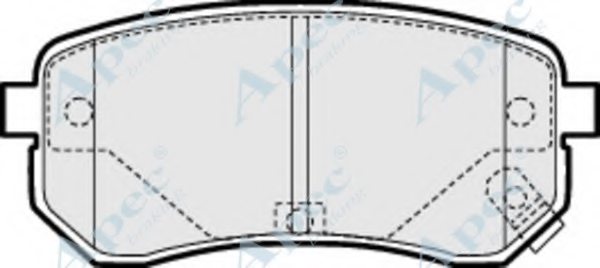 5830207a10,kia 58302-07a10 Brake Pad Set, Disc Brake For Kia