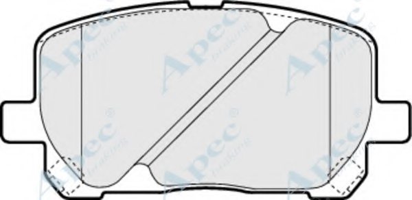 0446502070,toyota 0446502070 Brake Pad For Toyota