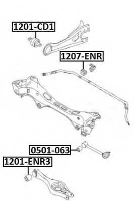 1061668,FORD 1061668 Track Control Arm for FORD