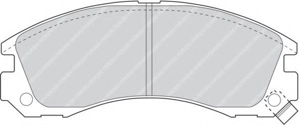 Mn102608,mitsubishi Mn102608 Brake Pad Set, Disc Brake For Mitsubishi