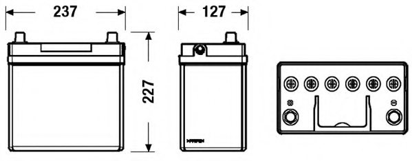 31500SCAE02,HONDA 31500-SCA-E02 Starter Battery for HONDA