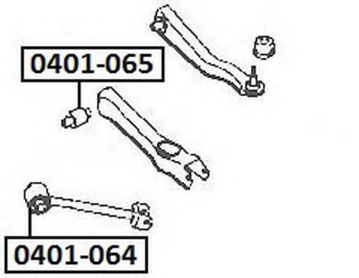 Mb Mitsubishi Mb Control Arm Trailing Arm Bush For Mitsubishi