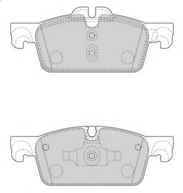 4254A6,PEUGE 4254A6 Brake Pad Set, disc brake for PEUGE