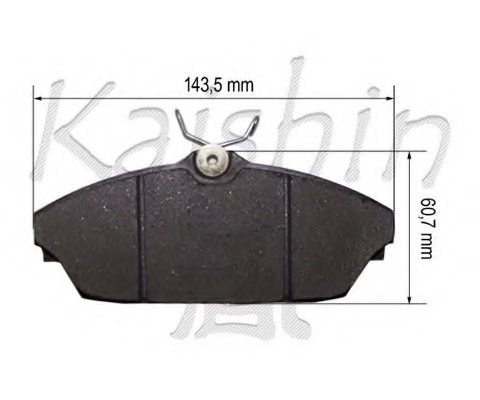 271942100114,TATA 2719-4210-0114 Brake Pad Set, disc brake for TATA