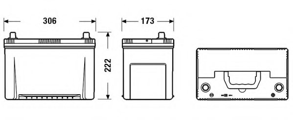 DA954,DETA DA954 Starter Battery for BCS,CARRARO,CASE IH,CITRO?N,CLAAS ...