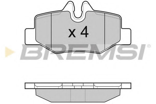 0064204420,MERCE 0064204420 Brake Pad Set, disc brake for MERCE