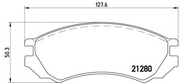 4106072j25,nissa 41060-72j25 Brake Pad Set, Disc Brake For Nissa