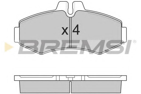 0004214110,MERCE 000 421 41 10 Brake Pad Set, disc brake for MERCE