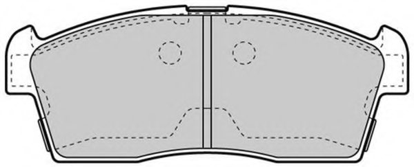 5581076G03,SUZUK 55810-76G03 Brake Pad Set, disc brake for SUZUK