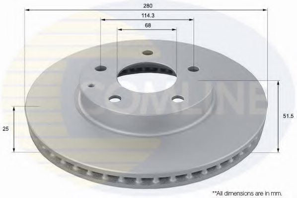 B45A33251A,MAZDA B45A33251A Brake Disc for MAZDA