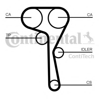 04E109119F,VW 04E 109 119 F Timing Belt for VW