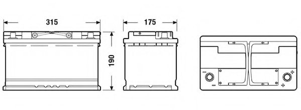 61217598773,BMW 61 21 7 598 773 Starter Battery for ALFA ROMEO,ALPINA ...