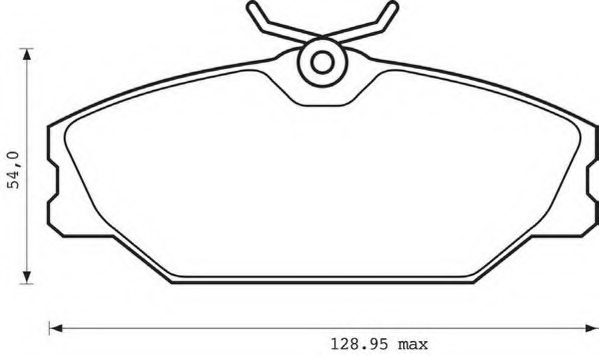 410604441r,renau 410604441r Brake Pad Set, Disc Brake For Renau