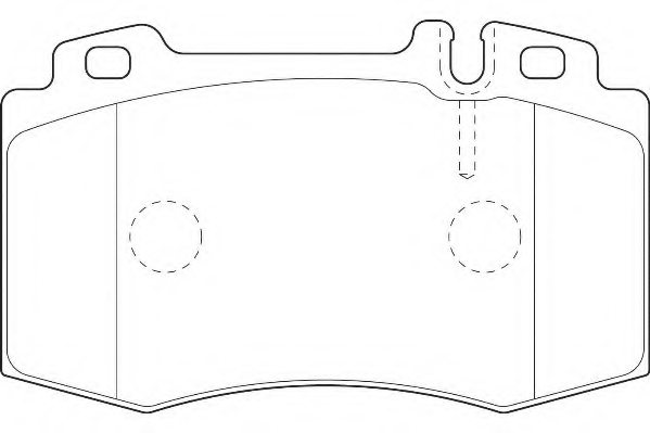 7960D847,FMSI 7960-D847 Brake Pad Set, disc brake for FMSI