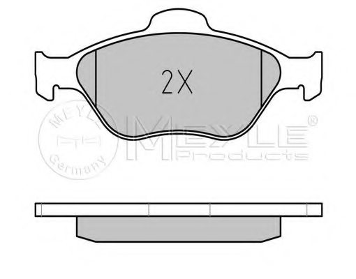 1783839,FORD 1783839 Brake Pad Set, disc brake for FORD