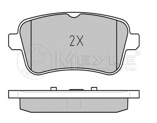 0064206320,MERCE 0064206320 Brake Pad Set, disc brake for MERCE