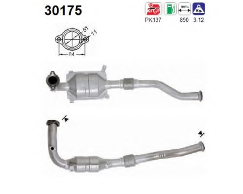 7700432798,RENAU 7700432798 Catalytic Converter for RENAU