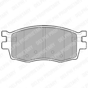 8266D1156,FMSI 8266-D1156 Brake Pad Set, disc brake for FMSI