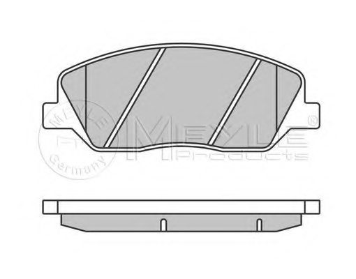 581012PA70,KIA 581012PA70 Brake Pad Set, disc brake for KIA