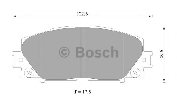 04465B1350 TOYOT 04465 B1350 Brake Pad Set disc brake for TOYOT