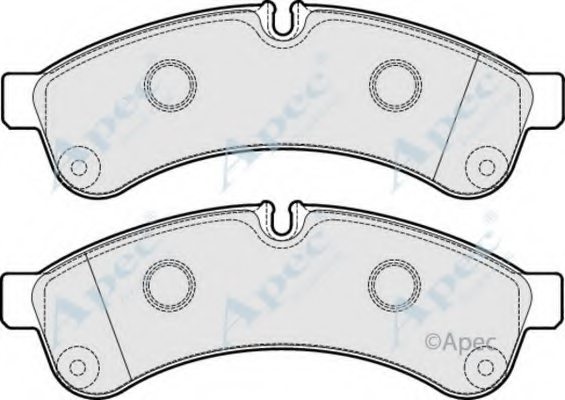 42555633,iveco 42555633 Brake Pad Set, Disc Brake For Iveco