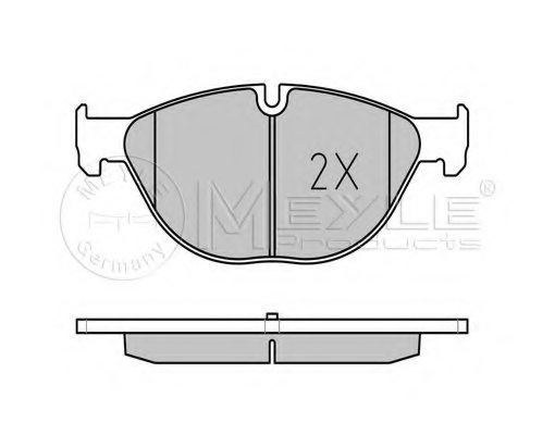 34116775318,BMW 34116775318 Brake Pad Set, disc brake for BMW