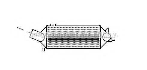 1300105,OPEL 1300105 Intercooler, charger for OPEL