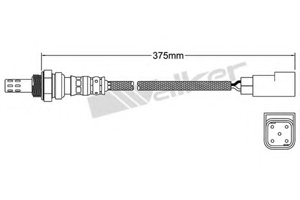 New Old Stock Beck/Arnley Tie Rod End Fits 92-02 Mit Part #101-4520.