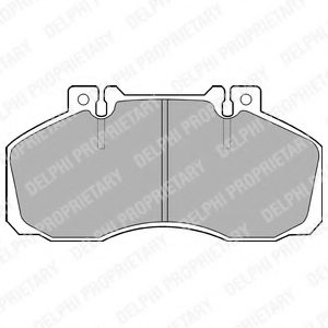 0014201520,MERCE 001 420 15 20 Brake Pad Set, disc brake for MERCE