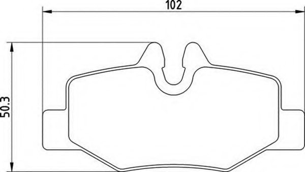 0064204420,MERCE 0064204420 Brake Pad Set, disc brake for MERCE