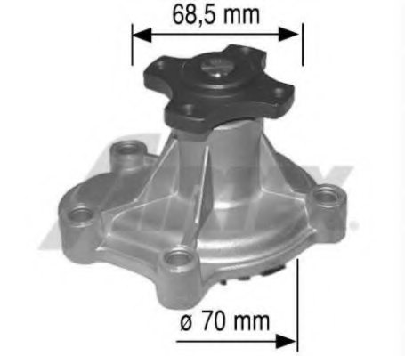 1334031,OPEL 1334031 Water Pump for OPEL