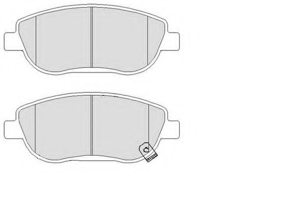 0446505260,TOYOT 04465-05260 Brake Pad Set, disc brake for TOYOT