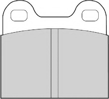 056602900,AUDI 056 602 900 Brake Pad Set, disc brake for AUDI