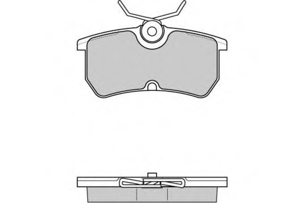 1075565,FORD 1075565 Brake Pad Set, disc brake for FORD